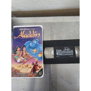 Aladdin (VHS, 1993) Disney Movie Rated G